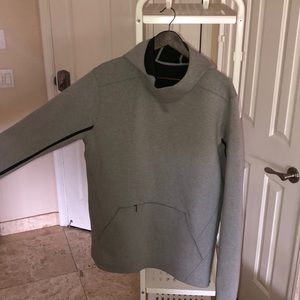 Lululemon Hoodie (grey w/ black trim)